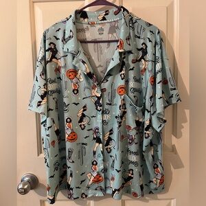 Spooky Western print top